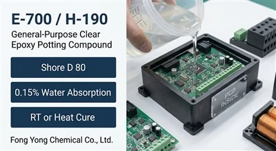Electronic Potting Epoxy Resin | E-700/H-190 | Shore D 80 | Fong Yong