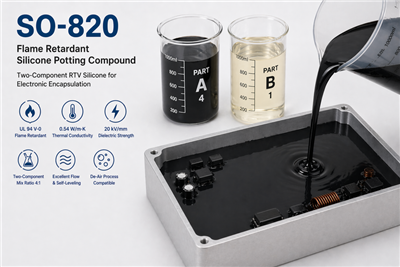 SO-820 Silicone Potting Compound | UL 94 V-0 RTV Encapsulation Material Taiwan