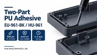 EU-961-BK / HU-961 Two-Part PU Adhesive: UL94 V-0, 920 Psi PC Bonding, Fast Cure For Electronics Assembly